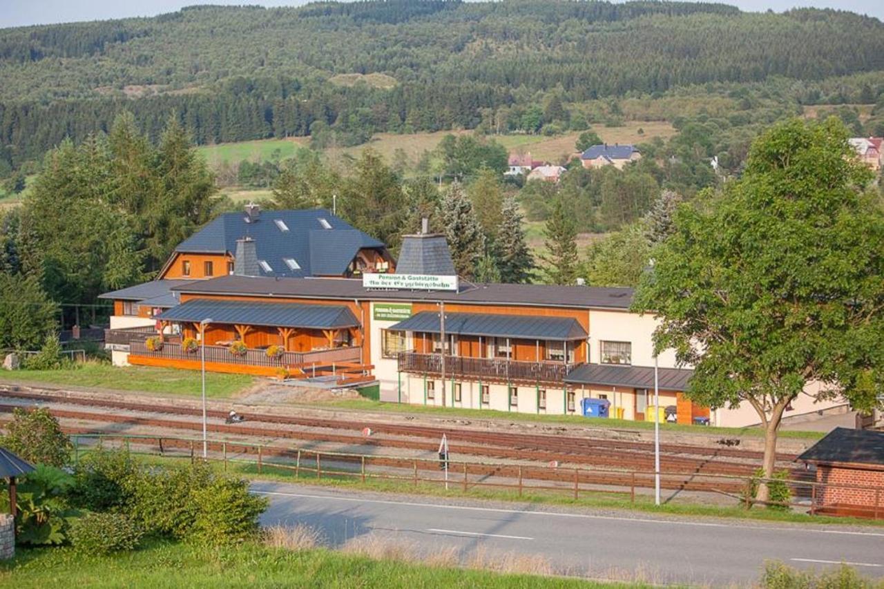 Pension An Der Erzgebirgsbahn Oberwiesenthal Exterior photo